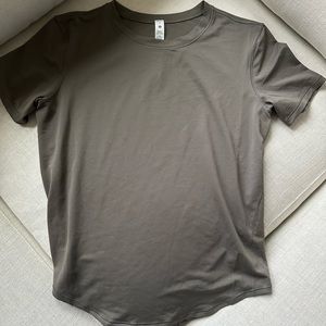 High-Neck Running and Training Tee-Shirt